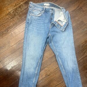 Anine Bing Sky Blue Skinny Jeans